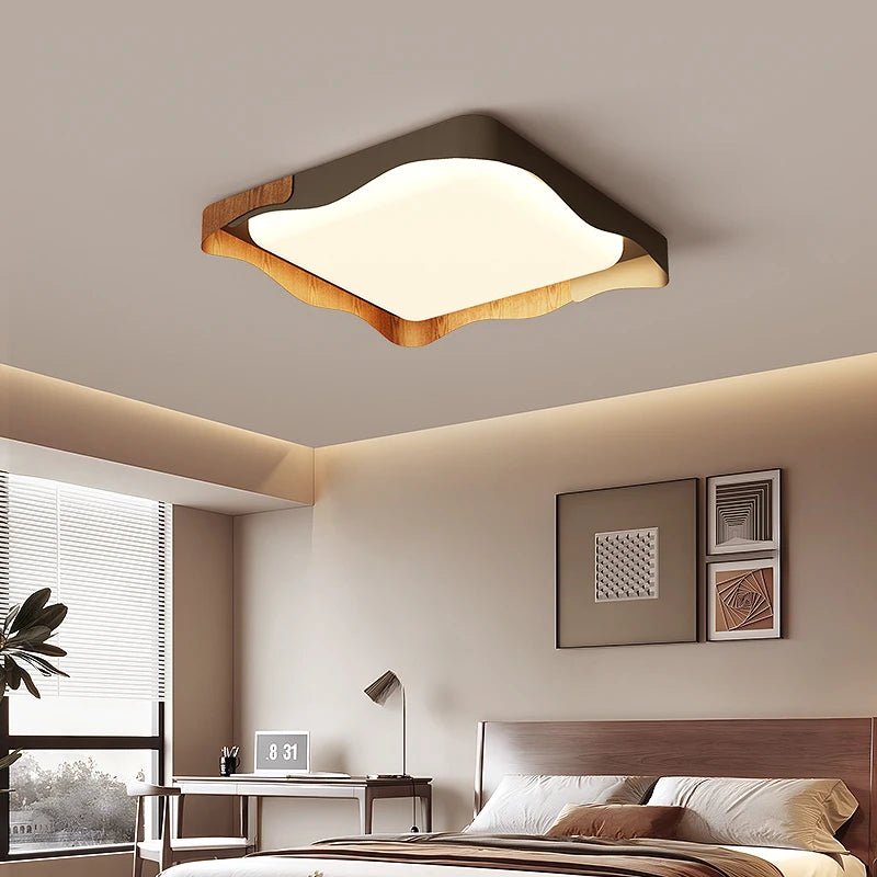 plafonnier rétro américain style wabi-sabi haut de gamme créatif - vue 2 sur 12