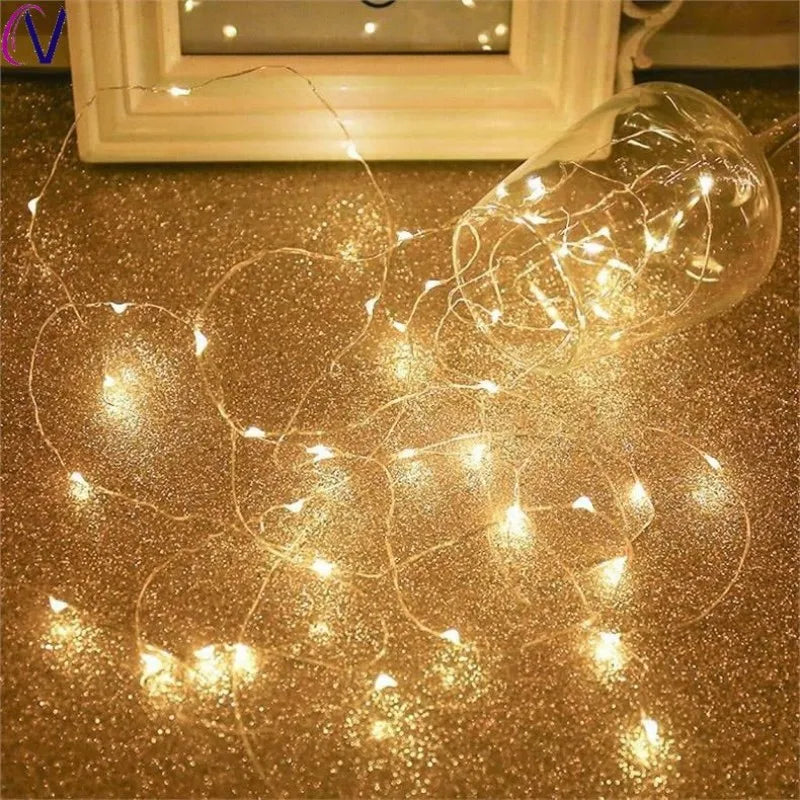 guirlande lumineuse led usb étanche décoration de fête Noël mariage - vue 6 sur 14