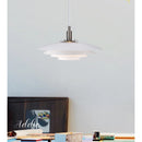 Lamp Mid Century Pendant Light Creative Modern Gradient White Red UFO Adjustable Light Fixture Dining Room Kitchen chandeliers