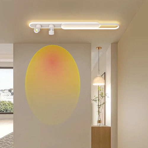 plafonnier mural moderne minimaliste pour balcon long - vue 3 sur 14
