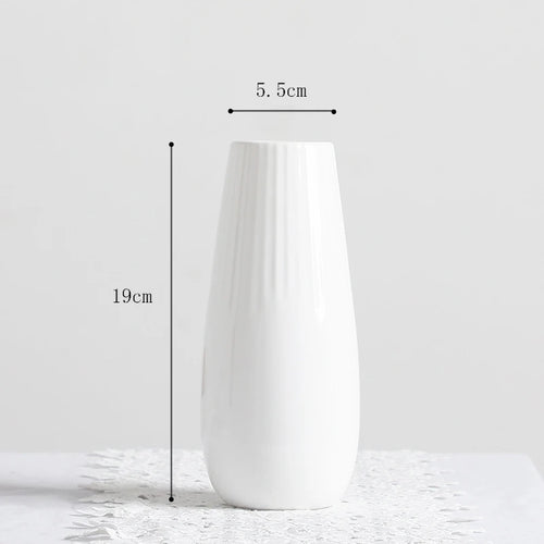 vase en céramique pour fleurs décoration intérieure et bureau - vue 11 sur 18