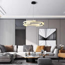 suspension moderne en led pour décoration intérieure élégante