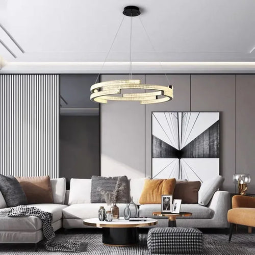 suspension moderne en led pour décoration intérieure élégante - vue 2 sur 16