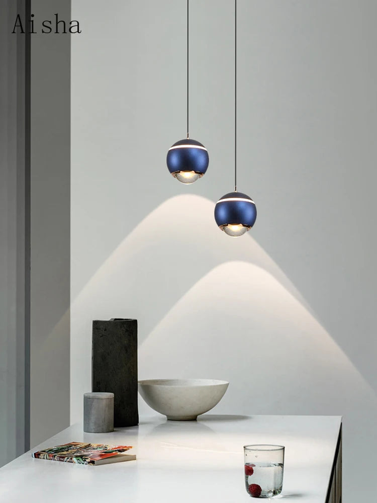 suspension moderne en forme de boule pour intérieur créatif - vue 3 sur 12