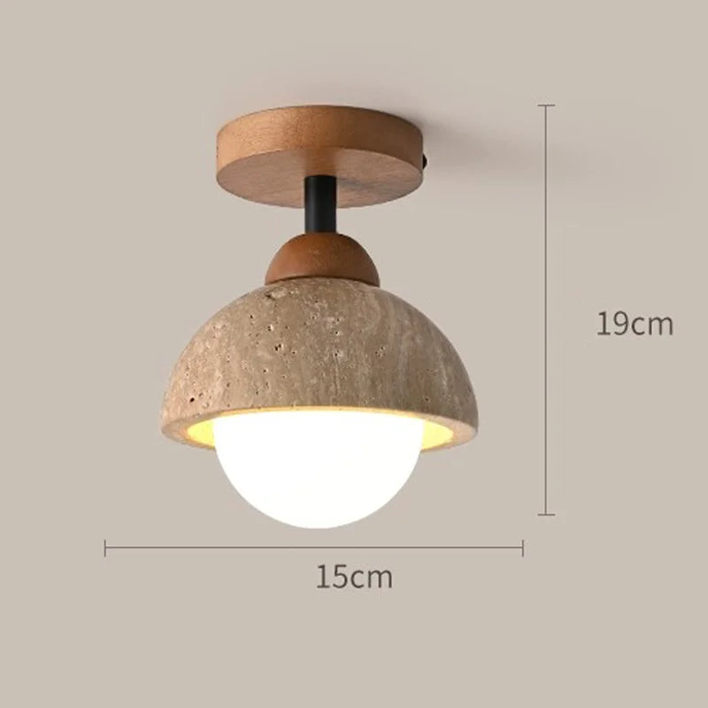 plafonnier led moderne en marbre pour décoration intérieure - vue 7 sur 11