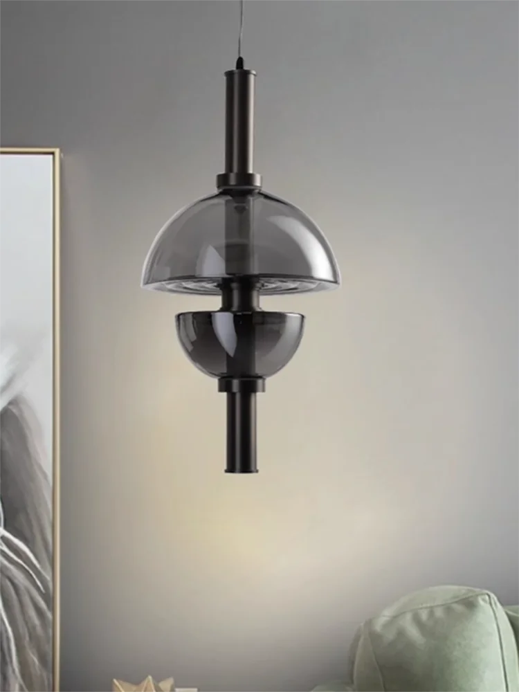 lustre en verre design nordique pour espace moderne - vue 2 sur 11