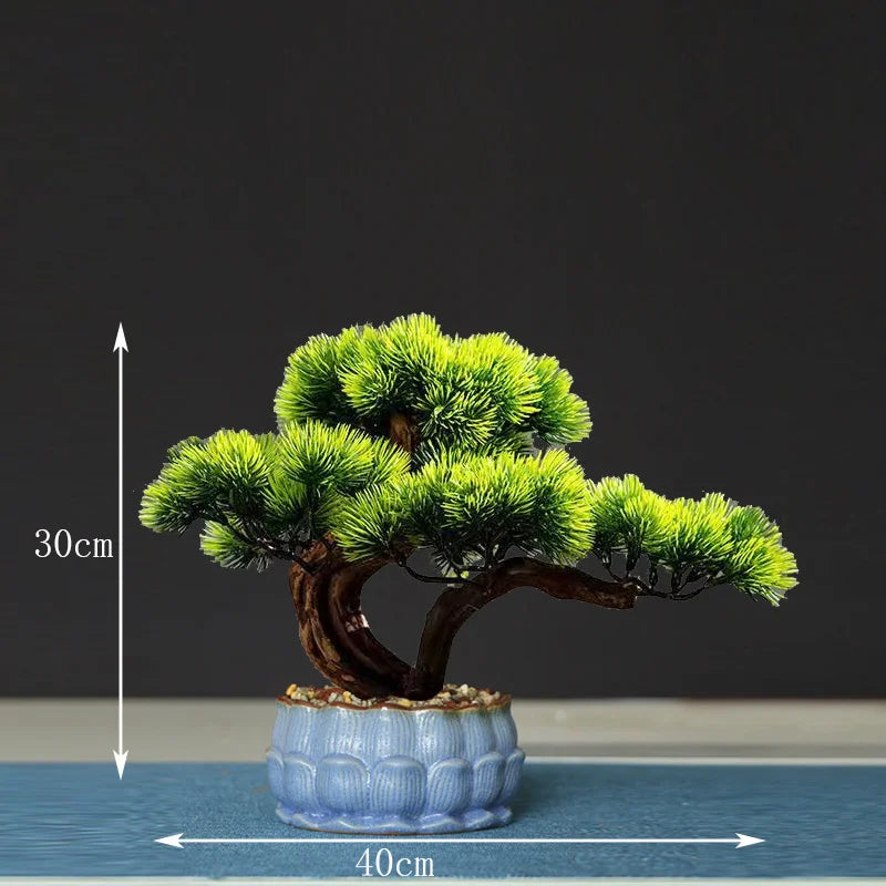 faux arbre bonsaï pour décoration intérieure et aménagement paysager - vue 4 sur 36