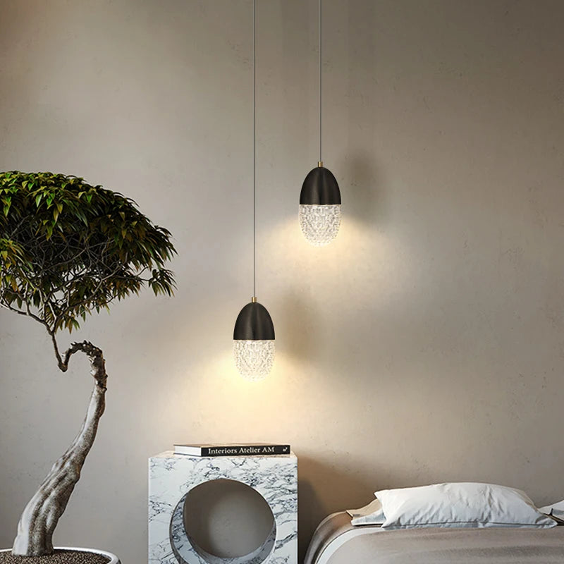 lampe de chevet nordique moderne led pour restaurant et bar - vue 5 sur 8