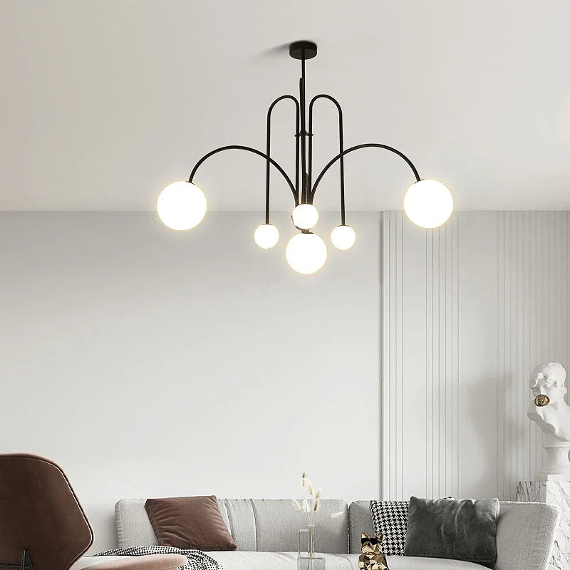 suspension led style italien pour décoration moderne et élégante - vue 6 sur 12