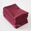 Serviette de table coton lavé style vintage lot12