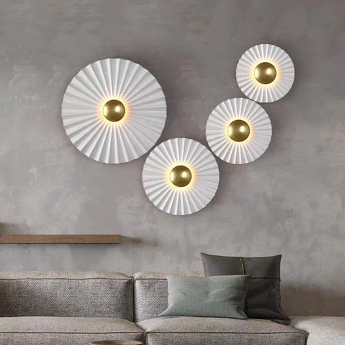 applique murale led moderne pour décoration d'ambiance intérieure - vue 4 sur 11