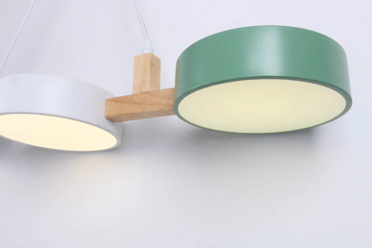 Suspension au design nordique moderne en bois - vue 5 sur 10