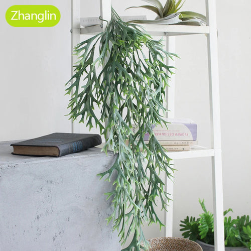 plantes succulentes artificielles pour décoration murale festive - vue 3 sur 9