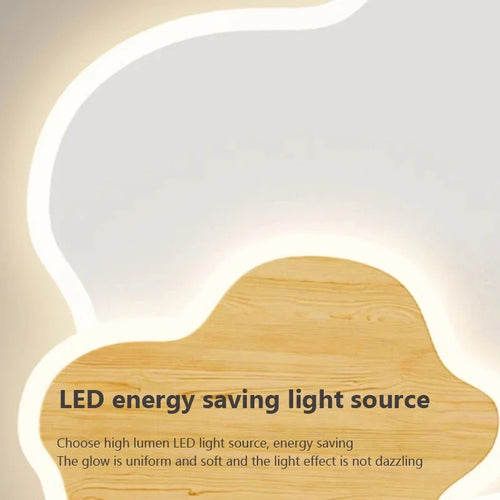 plafonnier moderne led en forme de nuage pour décoration intérieure - vue 6 sur 8