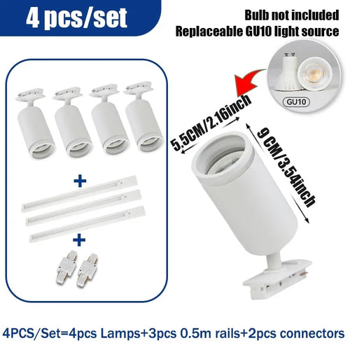 spot led décoratif pour rail de magasin intérieur - vue 18 sur 19