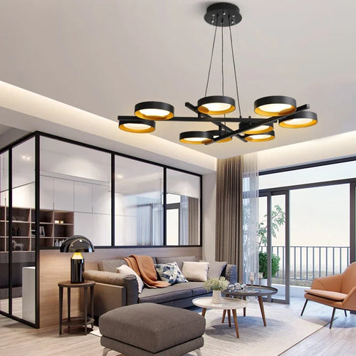 lustre nordique italien design moderne pour intérieur lumineux - vue 4 sur 20