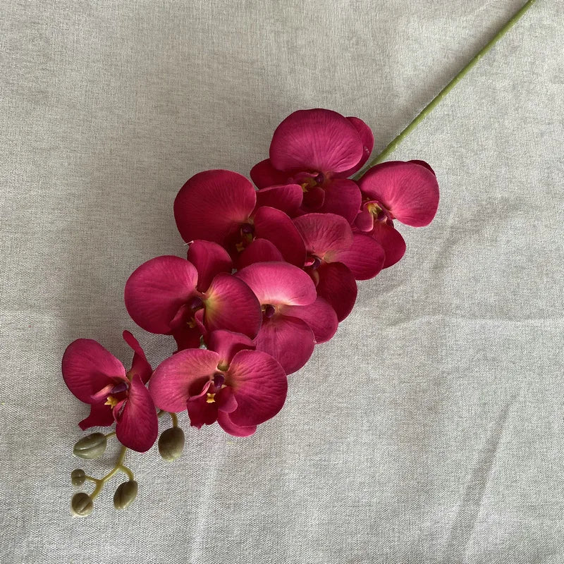 arrangement de fleurs artificielles en velours pour décoration intérieure - vue 6 sur 17