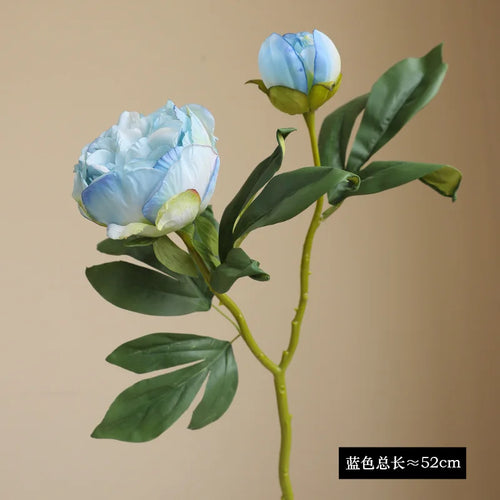 grandes fleurs artificielles de pivoine en soie pour décoration mariage - vue 5 sur 10