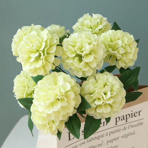 lot de 10 bouquets de pissenlit artificiels pour décoration intérieure et événements - vue 12 sur 18