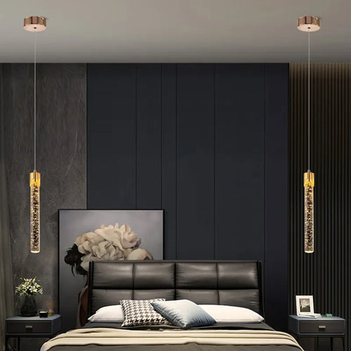 Suspension en cristal de luxe pour décoration intérieure - vue 7 sur 22