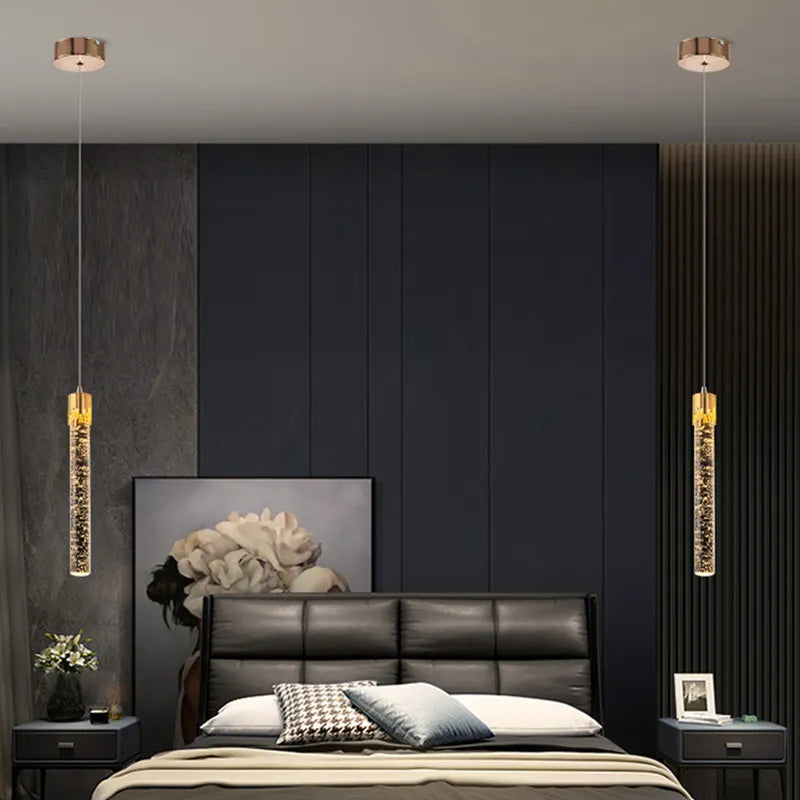 Suspension en cristal de luxe pour décoration intérieure - vue 6 sur 22