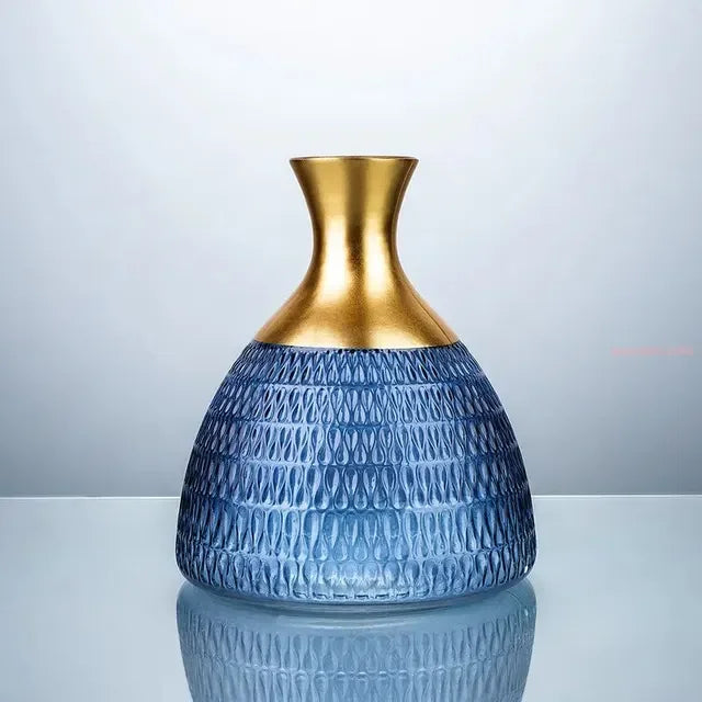 vase en verre décoratif pour arrangements floraux modernes - vue 7 sur 16