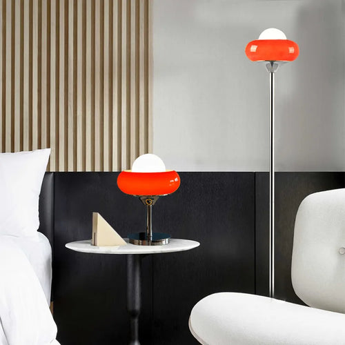 suspension bauhaus rétro en verre design pour intérieur - vue 2 sur 12