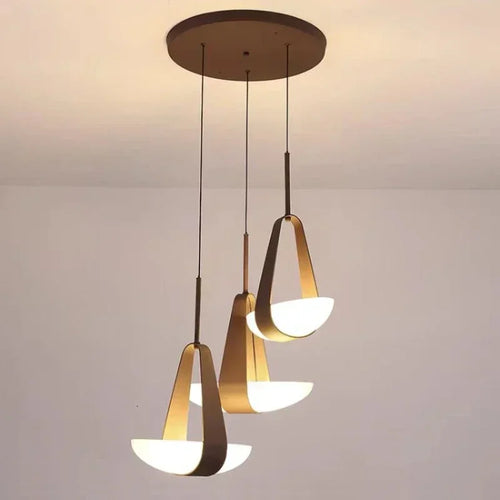 lustre nordique moderne créatif éclairage décoratif intérieur - vue 2 sur 8