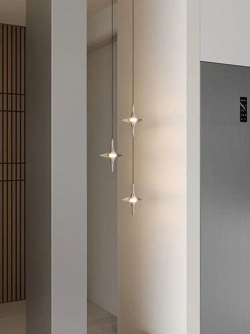 lustre à led design pour intérieur moderne élégant - vue 5 sur 10