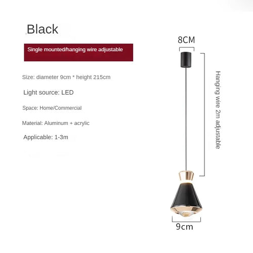 lampe de chevet postmoderne élégante pour décoration intérieure moderne - vue 12 sur 12