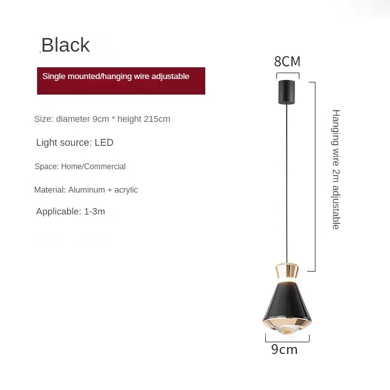 lampe de chevet postmoderne élégante pour décoration intérieure moderne - vue 12 sur 12