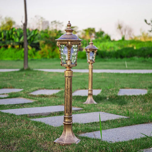 lampe d'extérieur étanche style européen pour jardin et paysage - vue 4 sur 10