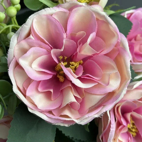 bouquet de pivoines artificielles pour mariage et décoration élégante - vue 4 sur 8