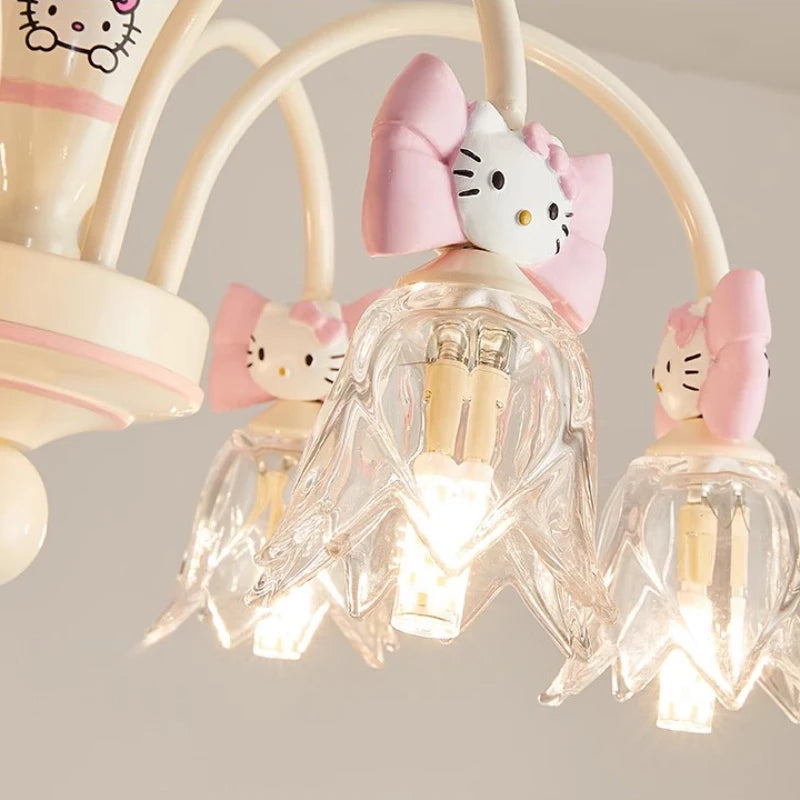 lustre créatif mignon pour chambre de princesse enfant - vue 6 sur 8