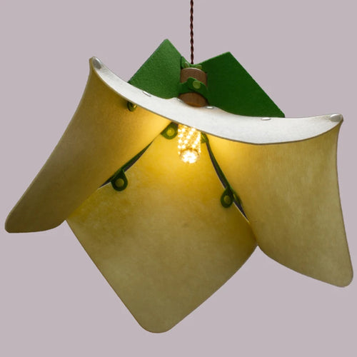 Art Design Restaurant Pendant Lamps Detachable Felt Sconces LED E27 Hanging Light for Living Room Dining Table Green White Pink - vue 6 sur 11