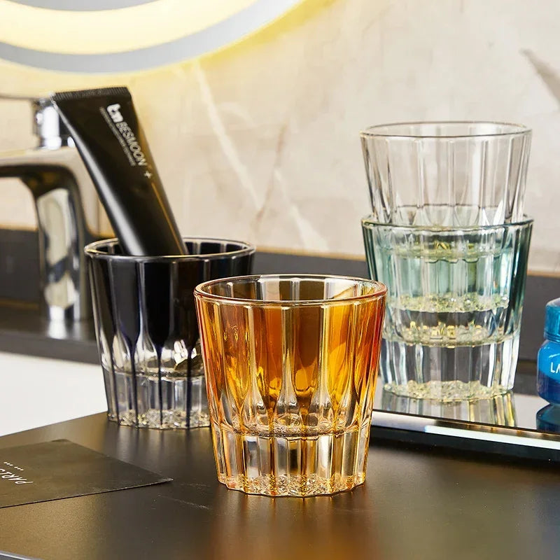 tasse en verre pour bain de bouche accessoires de salle de bain - vue 3 sur 13