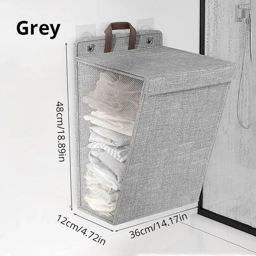 panier à linge pliable multifonctionnel pour rangement et tri - vue 8 sur 9