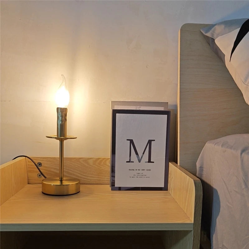 lampe à poser industrielle rétro pour décoration intérieure moderne - vue 6 sur 10
