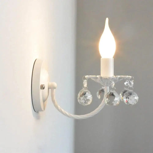 applique murale en cristal style coréen pour éclairage décoratif - vue 11 sur 16