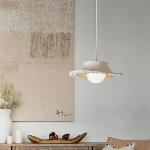 suspension led style wabi sabi nordique simple pour restaurant - vue 3 sur 13