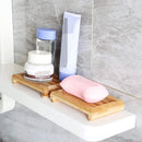 boîte à savon en bambou pour éviter la moisissure