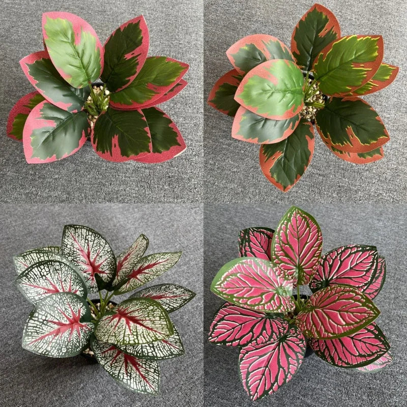 feuilles de phénix artificielles décoration verte en plastique - vue 4 sur 40