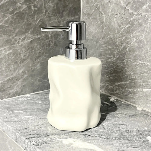 bouteille de lotion céramique distributeur pour gel douche et savon - vue 7 sur 6