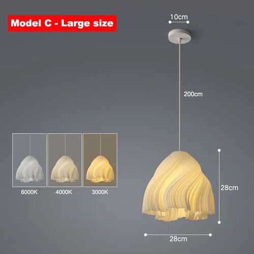 lustre créatif moderne suspendu restaurant cuisine chambre enfants déco éclairage - vue 14 sur 15