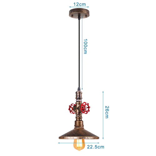suspension rétro industrielle pour un éclairage vintage élégant - vue 13 sur 25