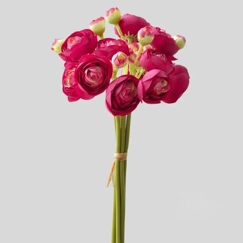 bouquet de roses artificielles pour décoration de balcon - vue 9 sur 22