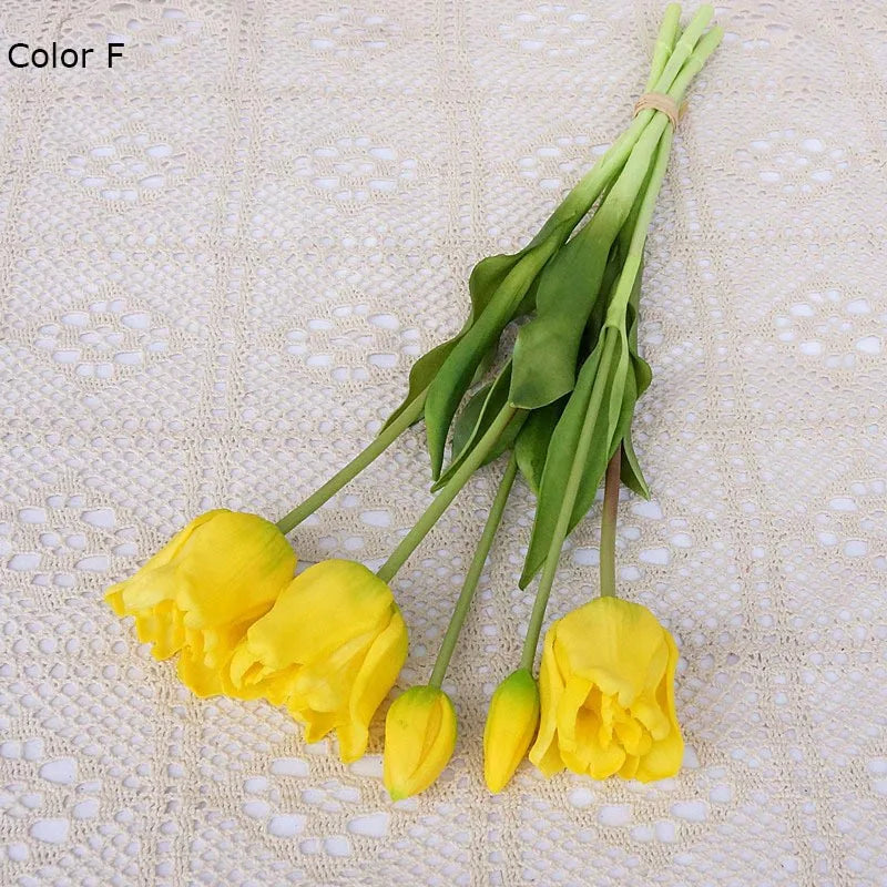 grandes tulipes baroques en silicone décoration de luxe pour événements - vue 15 sur 15