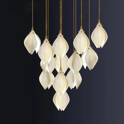 suspension magnolia pour décoration intérieure et éclairage élégant - vue 2 sur 16