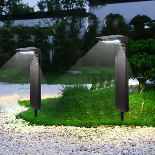 lampe solaire de jardin led étanche pour allée - vue 3 sur 8