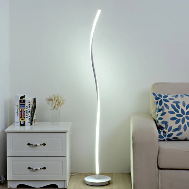 lampadaires led silice gel salon étude - vue 3 sur 8
